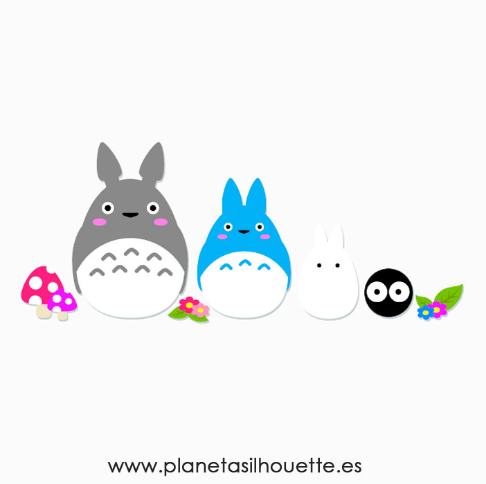Totoro-PlanetaSilhouette