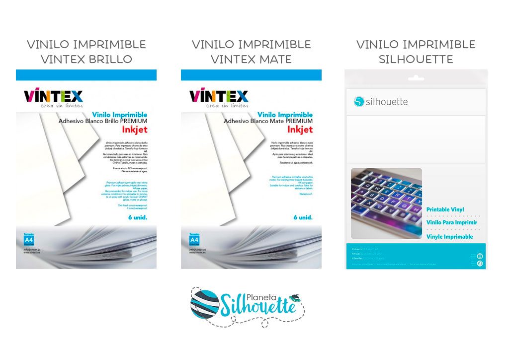 Venta Vinilo Adhesivo Imprimible para Láser Vintex